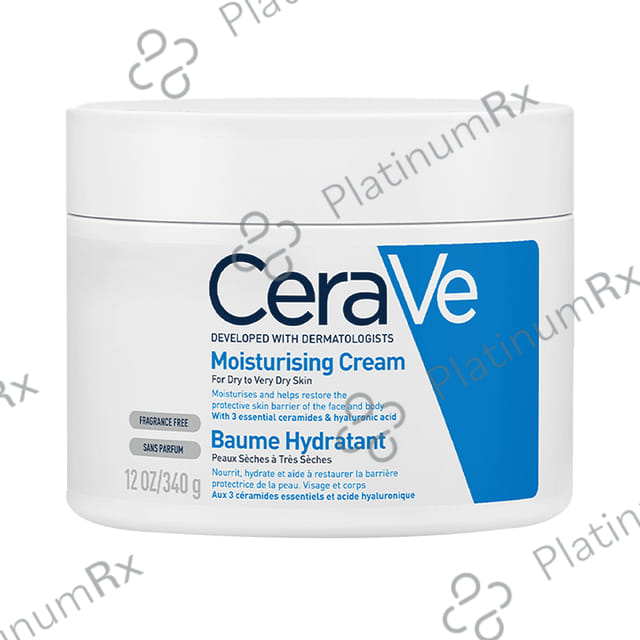 CeraVe Moisturising Cream for Dry to Very Dry Skin 340 gm