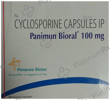Panimun Bioral 100mg Capsule 6s