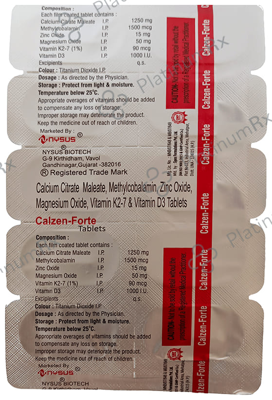 Calzen Forte Tablet 10s