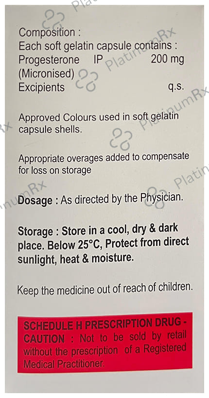 Yuvigest 200mg Soft Gelatin Capsule