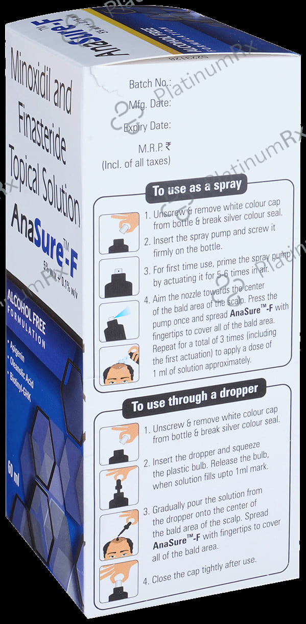 Anasure F Topical Solution 60ml