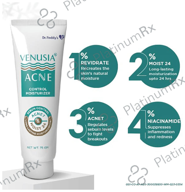 Venusia Acne Control Moisturiser 75gm