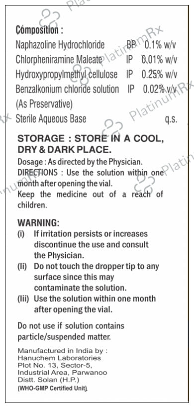 Naphacan Gold Eye Drop