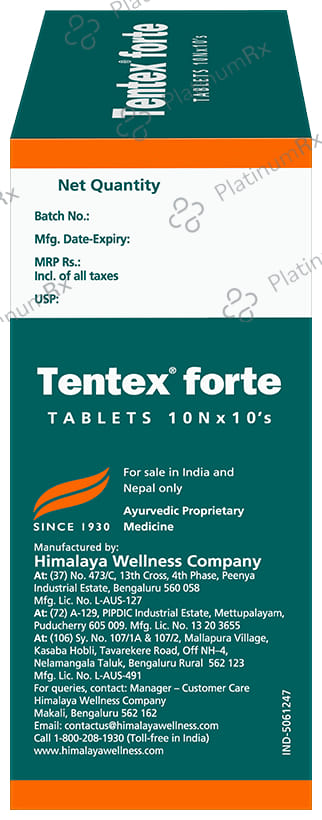 Himalaya Tentex Forte Tablet 10s