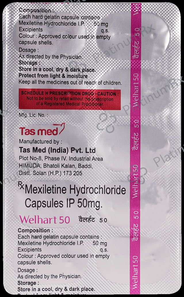 Welhart 50mg Capsule 10s