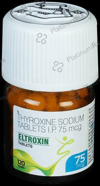 Eltroxin 75mcg Tablet 120s
