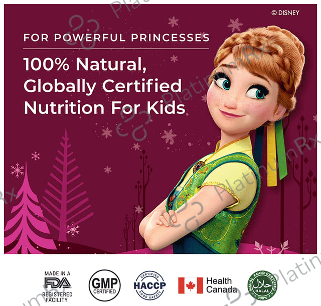 Wellbeing Nutrition Disney Frozen Melts into Vital Omega Oral Thin Strip Age 6+ Strawberry Mint