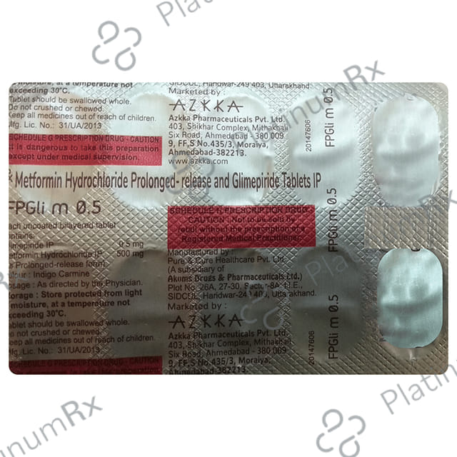 Fpgli M 0.5 Tablet PR 10 tablets
