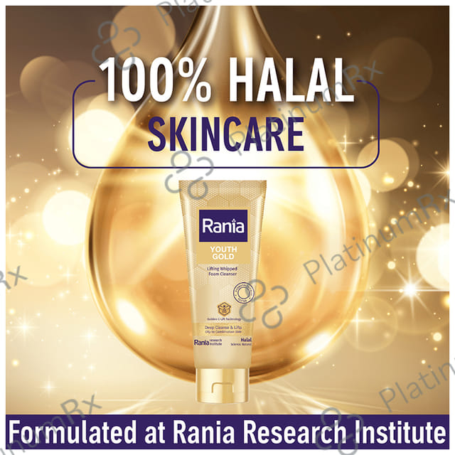 Rania Youth Gold Lifting Whipped Foam Cleanser