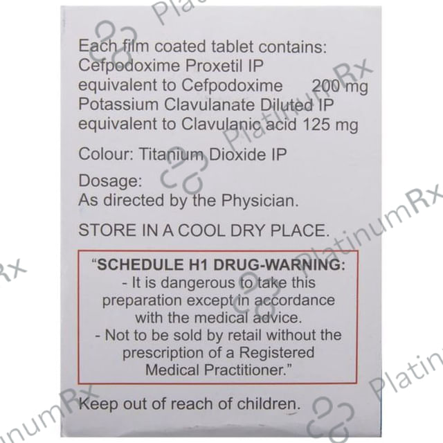 Polypod CV 200/125mg Tablet 10s