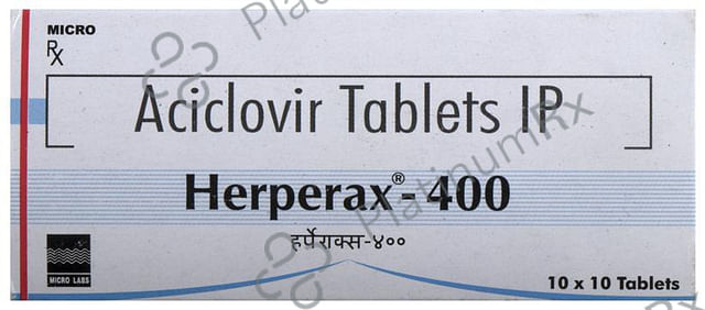 Herperax 400mg Tablet 10s