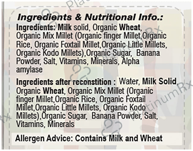 Pristine 1st Bites (10 Months - 24 Months) Stage-3 Baby Cereals with Milk - Millets