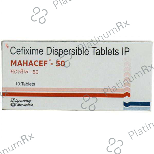 Mahacef 50mg Tablet 10s
