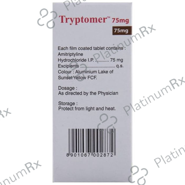 Tryptomer 75mg Tablet 10s