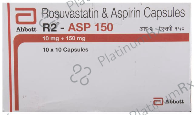 R2 ASP 150/10mg Tablet 10s
