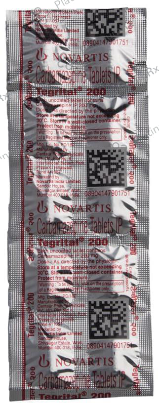 Tegrital 200mg Tablet 10s