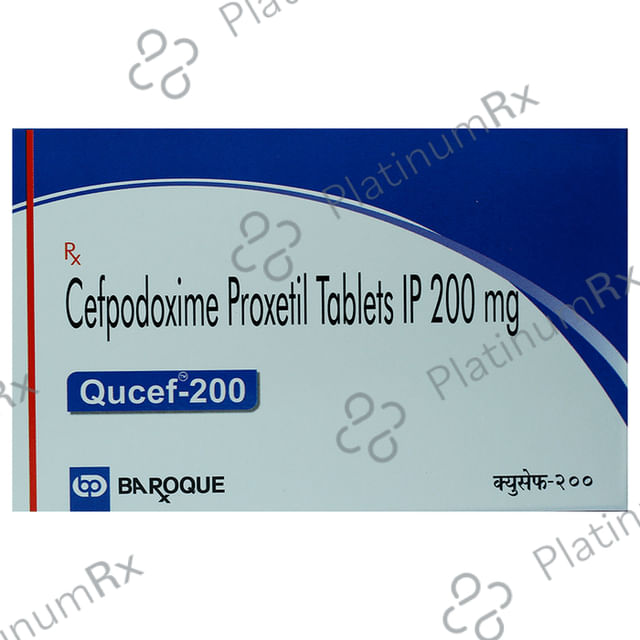 Qucef 200 Tablet