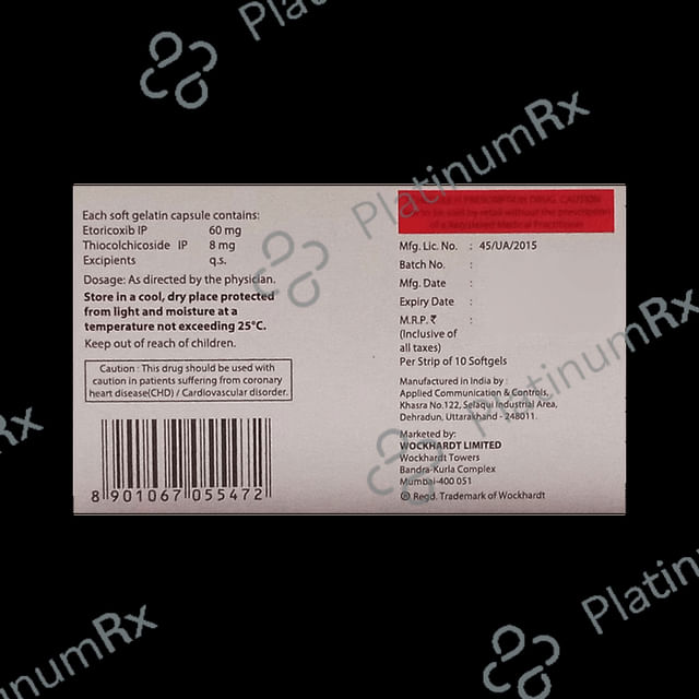 Etobrix-TH8 Soft Gelatin Capsule