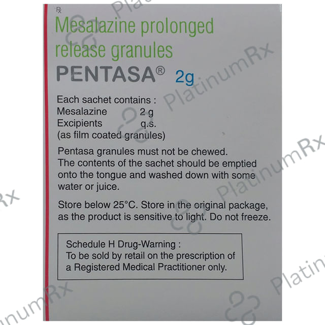 Pentasa PR 2mg Granules 2gm