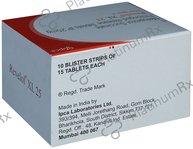 Revelol 25mg XL Tablet PR 15s