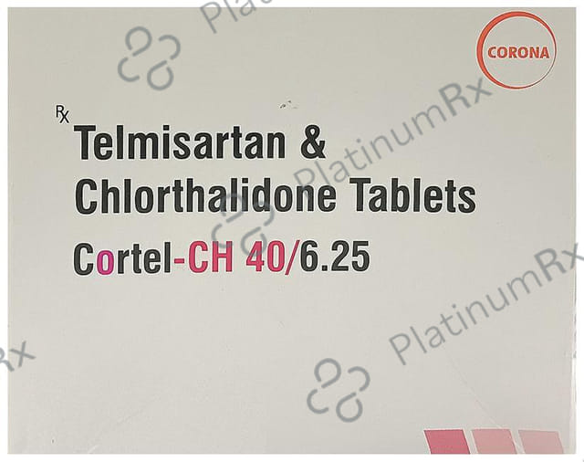 Cortel CH 40/6.25mg Tablet 15s