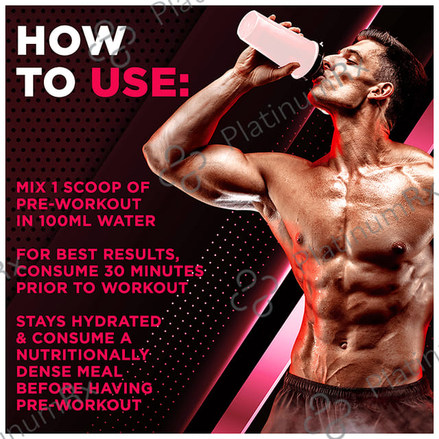 Dr. Morepen Muscle Food Pre Workout 300 Berry Burst