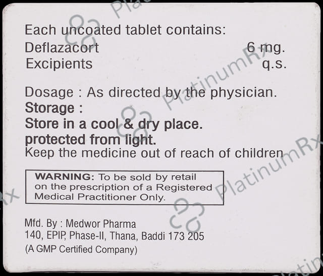 Fastcort 6mg Tablet