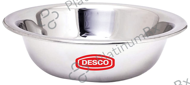 DESCO Surgical Lotion Bowl Basin Stainless Steel 202 Grade 13Inch