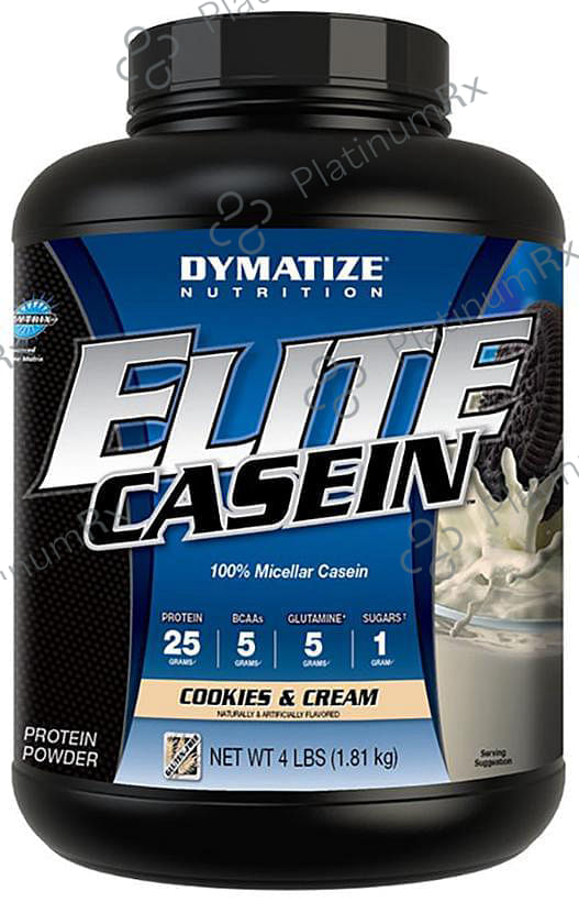 Dymatize Nutrition Elite Casein Powder Cookies & Cream