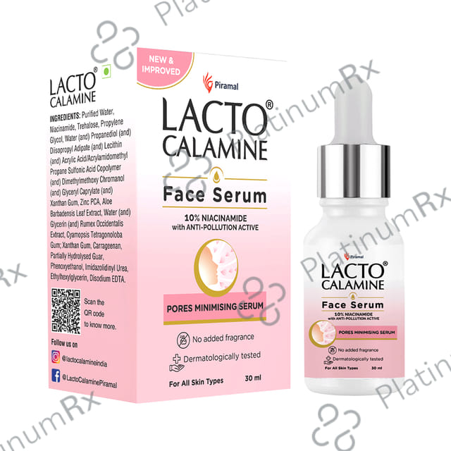 Piramal Lacto Calamine 10% Niacinamide Face Serum