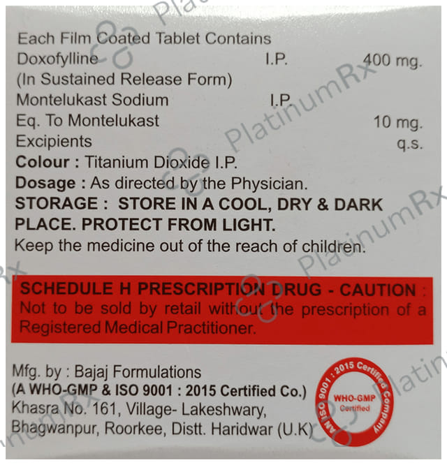 Montemon-D Tablet SR