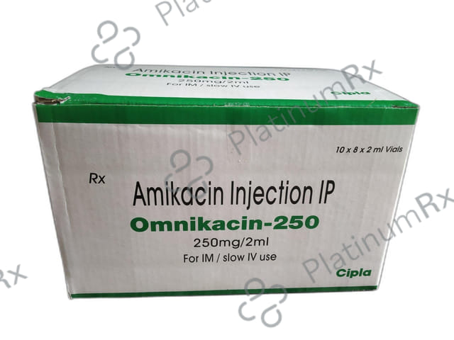 Omnikacin 250mg Injection 2ml