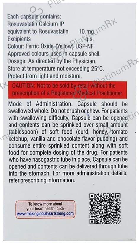 Rosuvas 10 Sprinkle Capsule