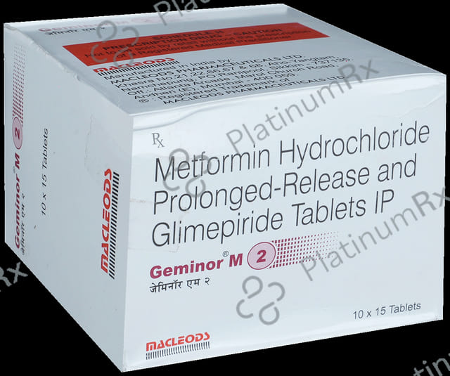 Geminor M 2/500mg Tablet PR 15s
