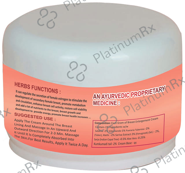 Natural Ayurvedic Herb B Growth Cream
