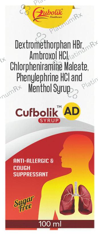 Cufbolik AD Syrup Sugar Free