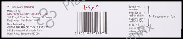 L Sys 1% Cream 50gm