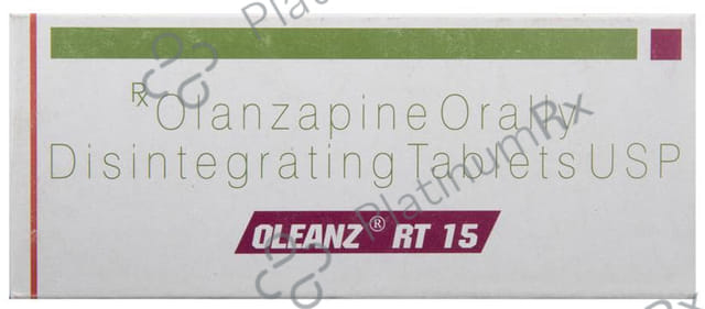 Oleanz RT 15mg Tablet DT 10s