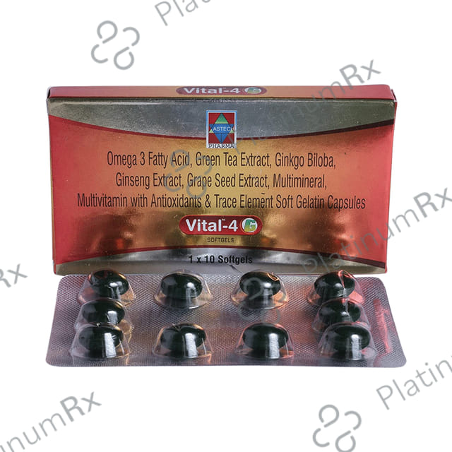 Veetor 4G Softgel Capsule 10s