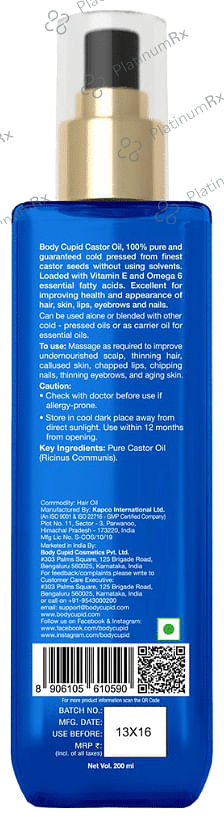 Body Cupid Castor Oil