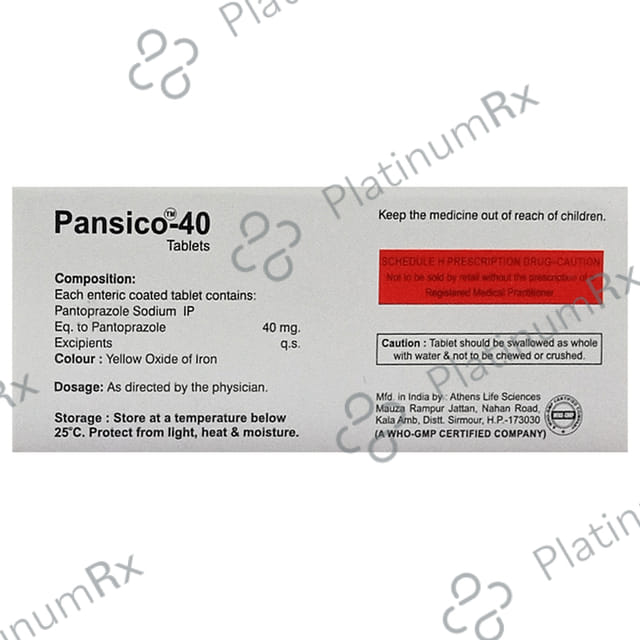 Pansico 40 Tablet