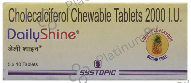 Dailyshine 2000IU Tablet 10s