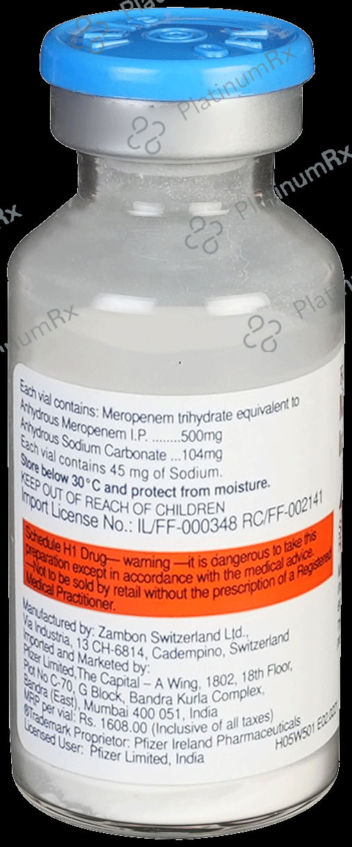 Meronem 500mg Injection 1s