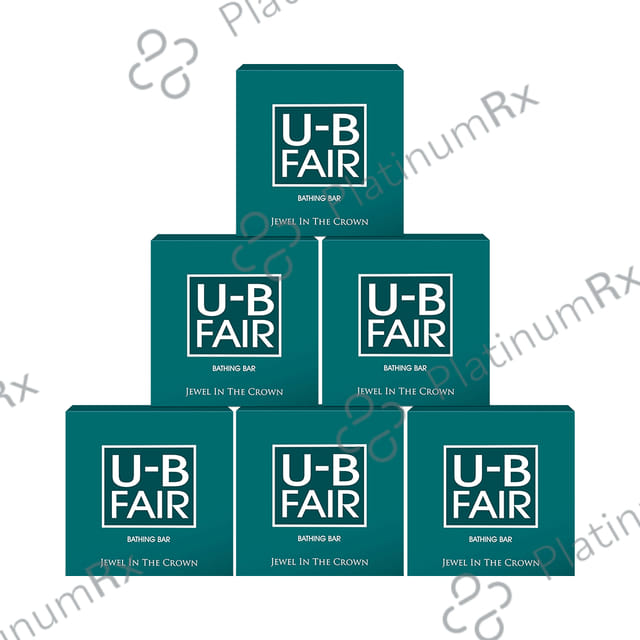 U-B Fair Bathing Bar (150gm Each) 6 units