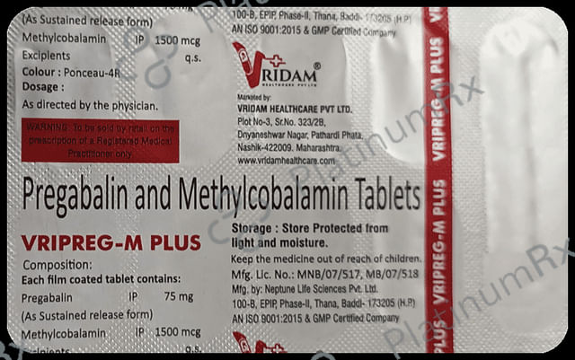 Vripreg-M Plus Tablet SR