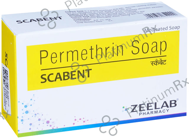 Scabent 1% Soap 75gm
