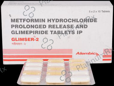 Glimser 2/500mg Tablet PR 15s