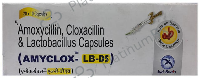 Amyclox LB DS Capsule 10s