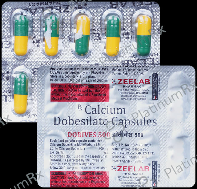 Dobives 500mg Capsule 10s