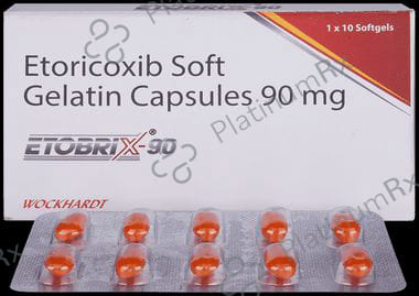 Etobrix 90mg Soft Gelatin Capsule 10s